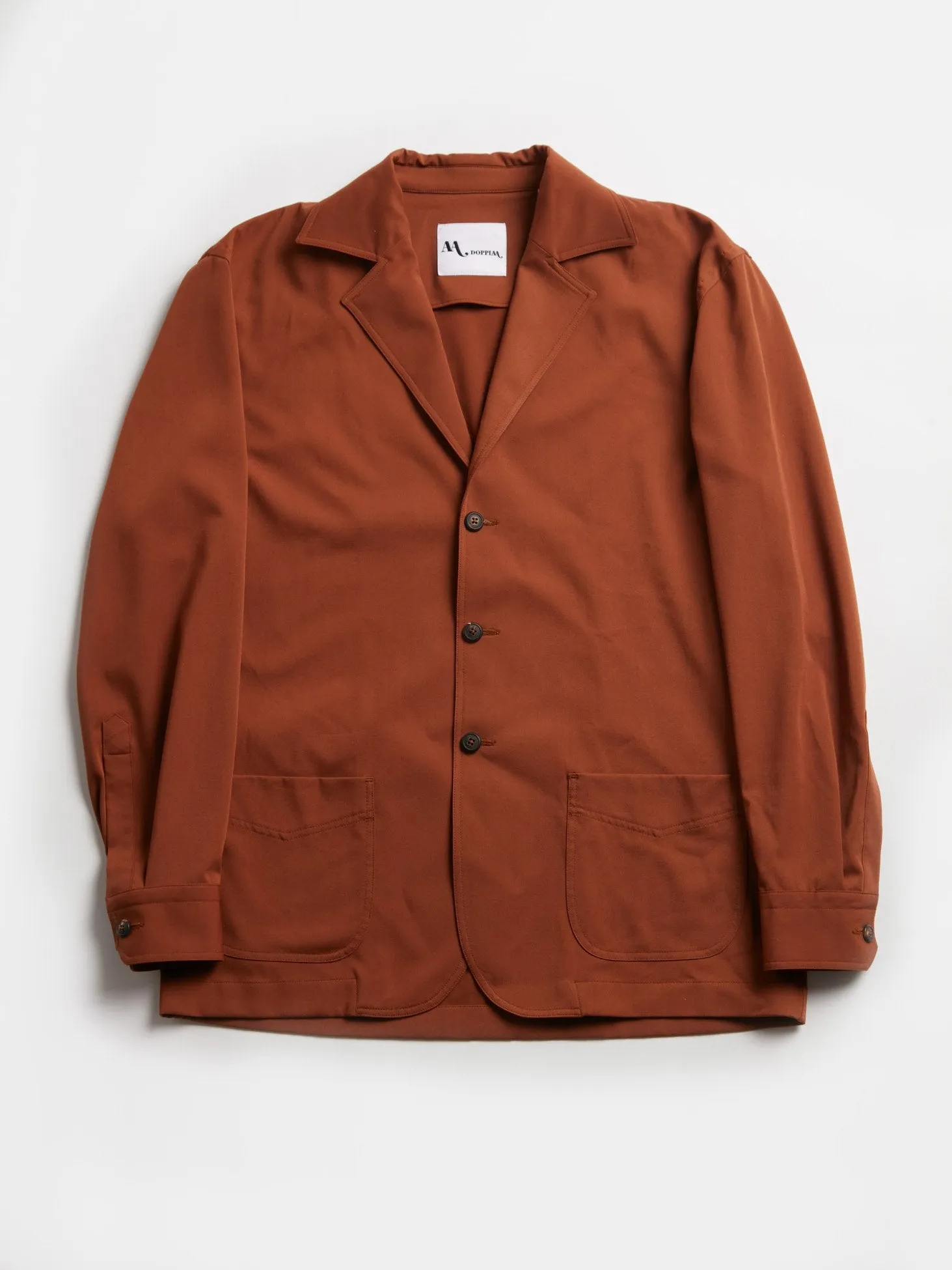 AABIGAIL UNLINED BROWN OVERSHIRT