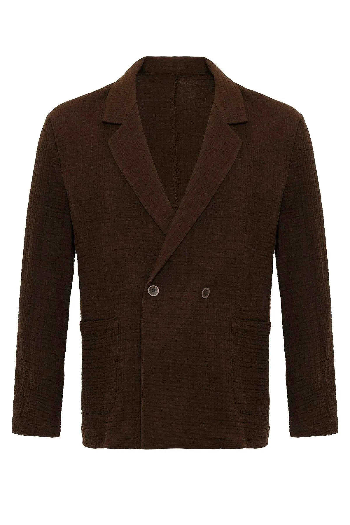 ANT Double-Breasted Unlined Men's Blazer Jacket - Skenderaj