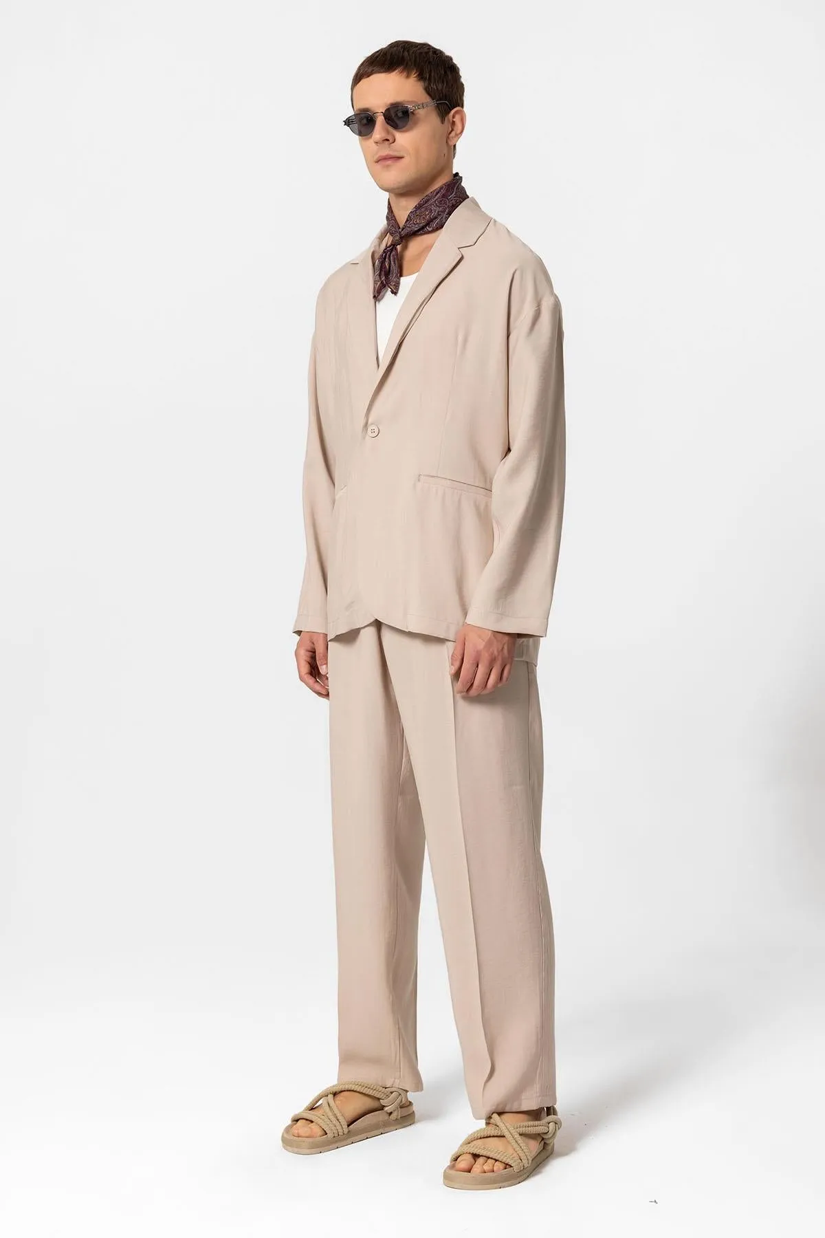 ANT Oversized Unlined Men's Blazer Jacket - East Los Angeles
