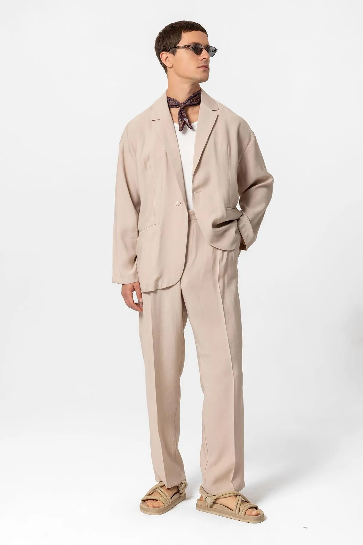 ANT Oversized Unlined Men's Blazer Jacket - East Los Angeles