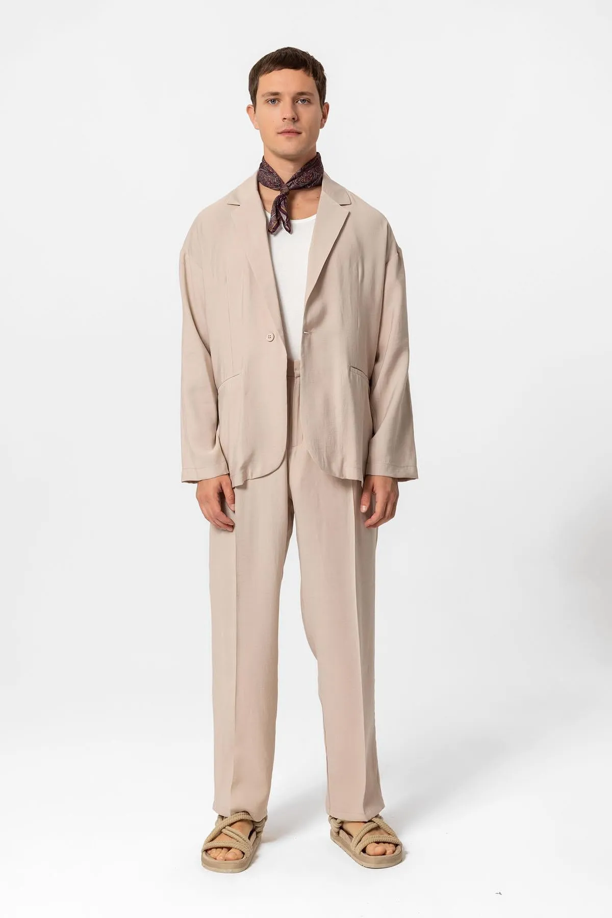 ANT Oversized Unlined Men's Blazer Jacket - East Los Angeles