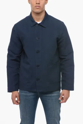 A.P.C. Linen Blend Single-Breasted Blazer