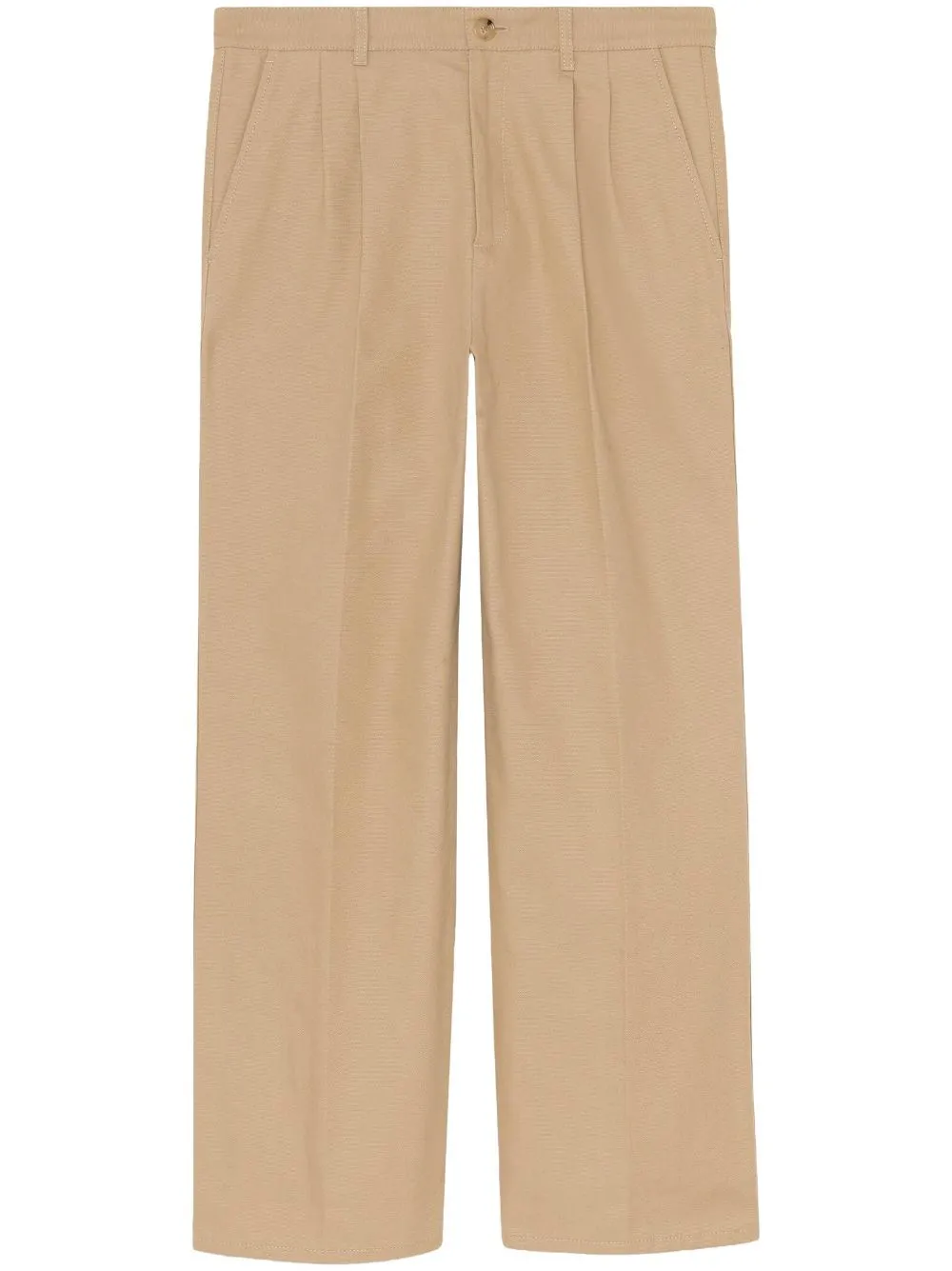 BEIGE COTTON PANTS
