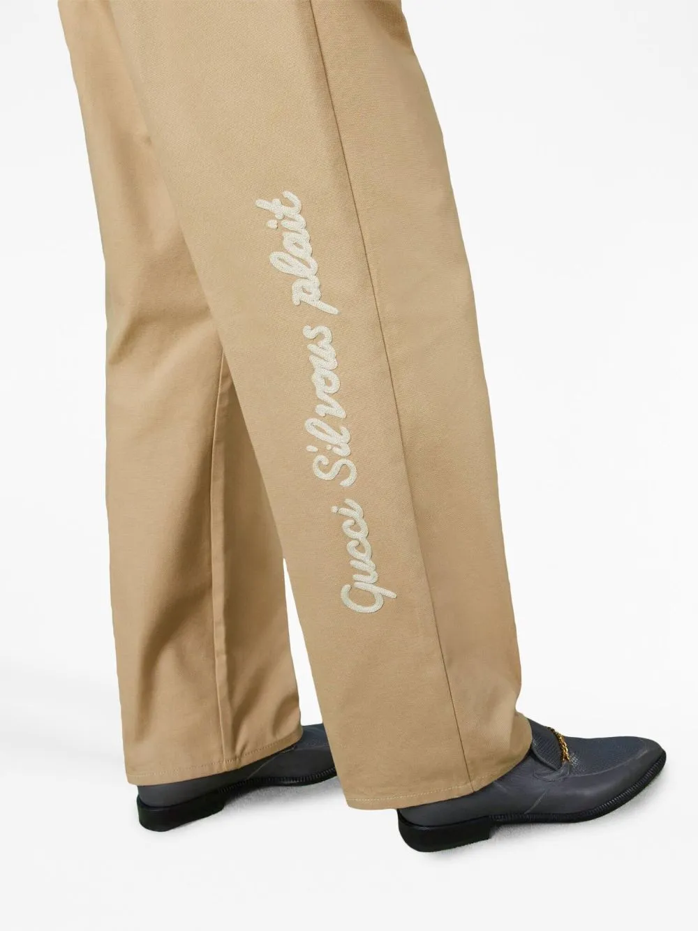 BEIGE COTTON PANTS