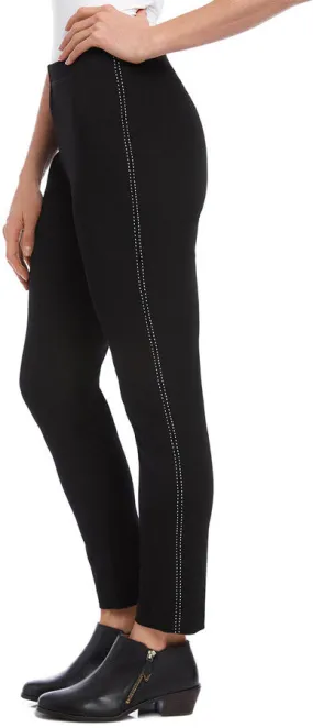 Black Stitch Pant