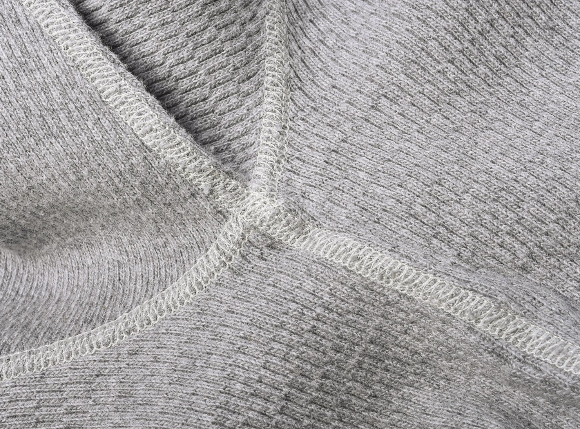 BUZZ RICKSON WAFFLE KNIT THERMAL - HEATHER GREY
