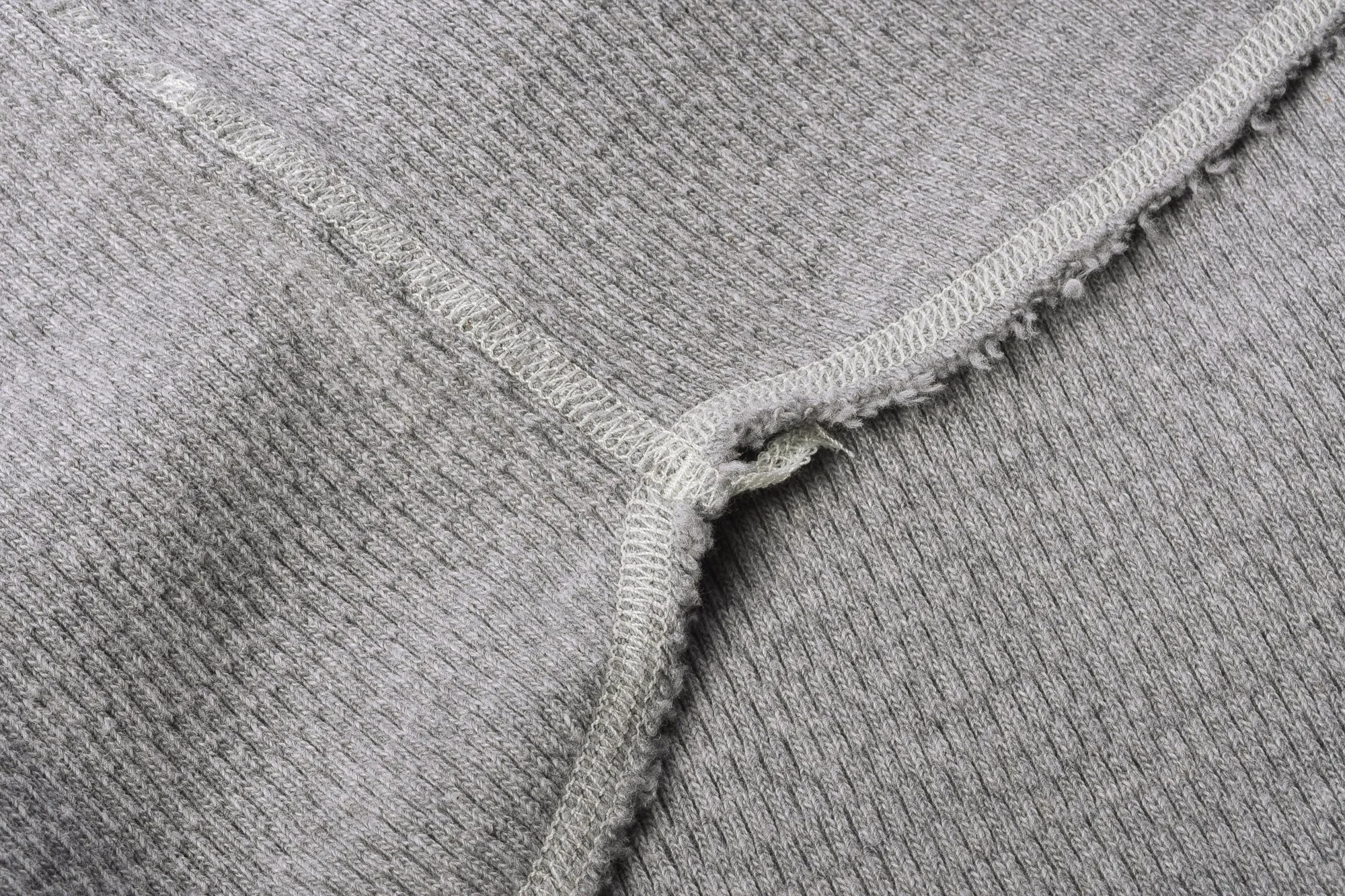 BUZZ RICKSON WAFFLE KNIT THERMAL - HEATHER GREY