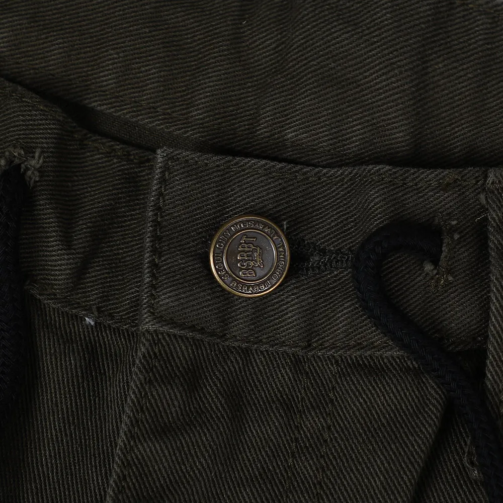 CARGO LOOSEFIT COTTON PANTS KHAKI