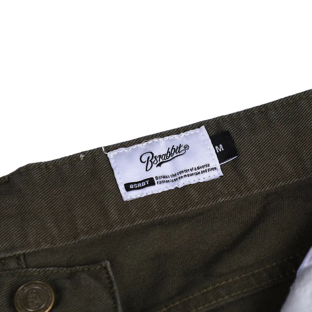 CARGO LOOSEFIT COTTON PANTS KHAKI