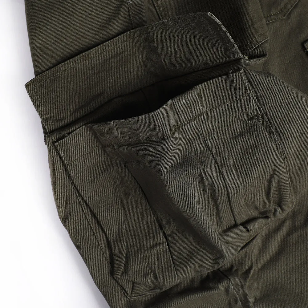 CARGO LOOSEFIT COTTON PANTS KHAKI