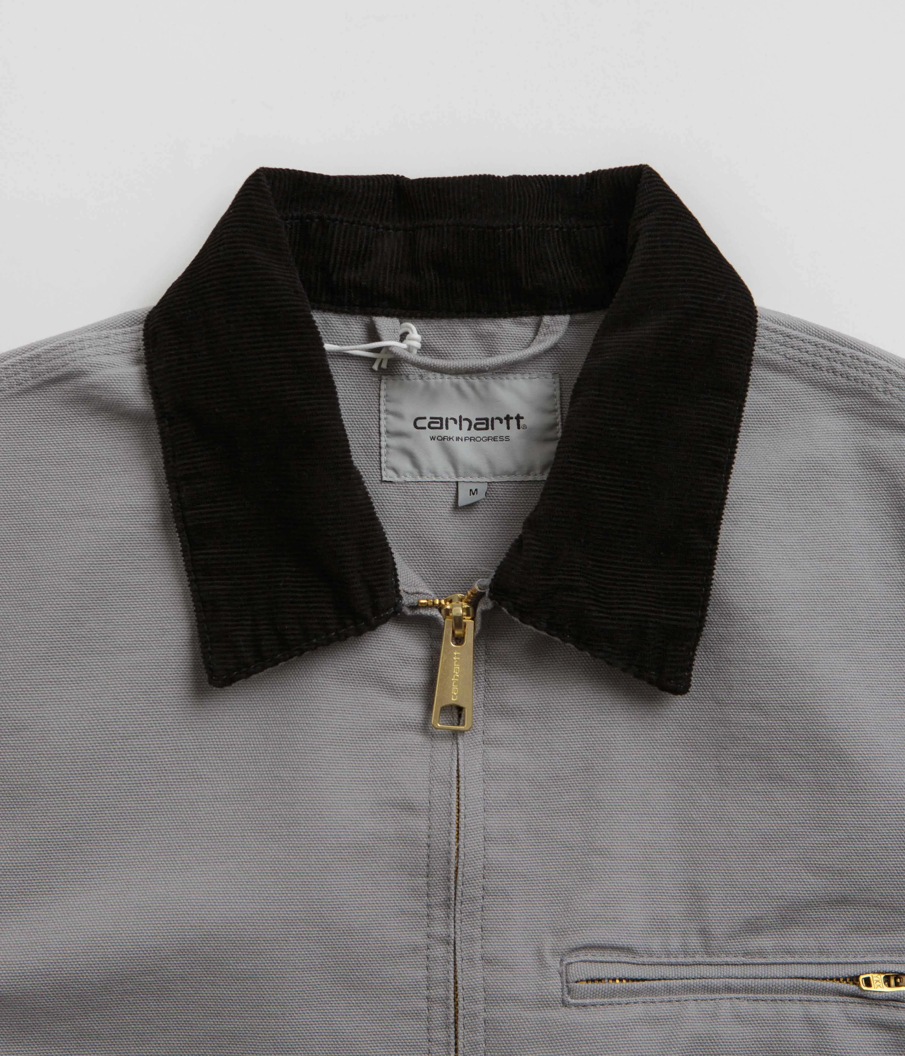 Carhartt Detroit Jacket - Yosemite / Black Rinsed