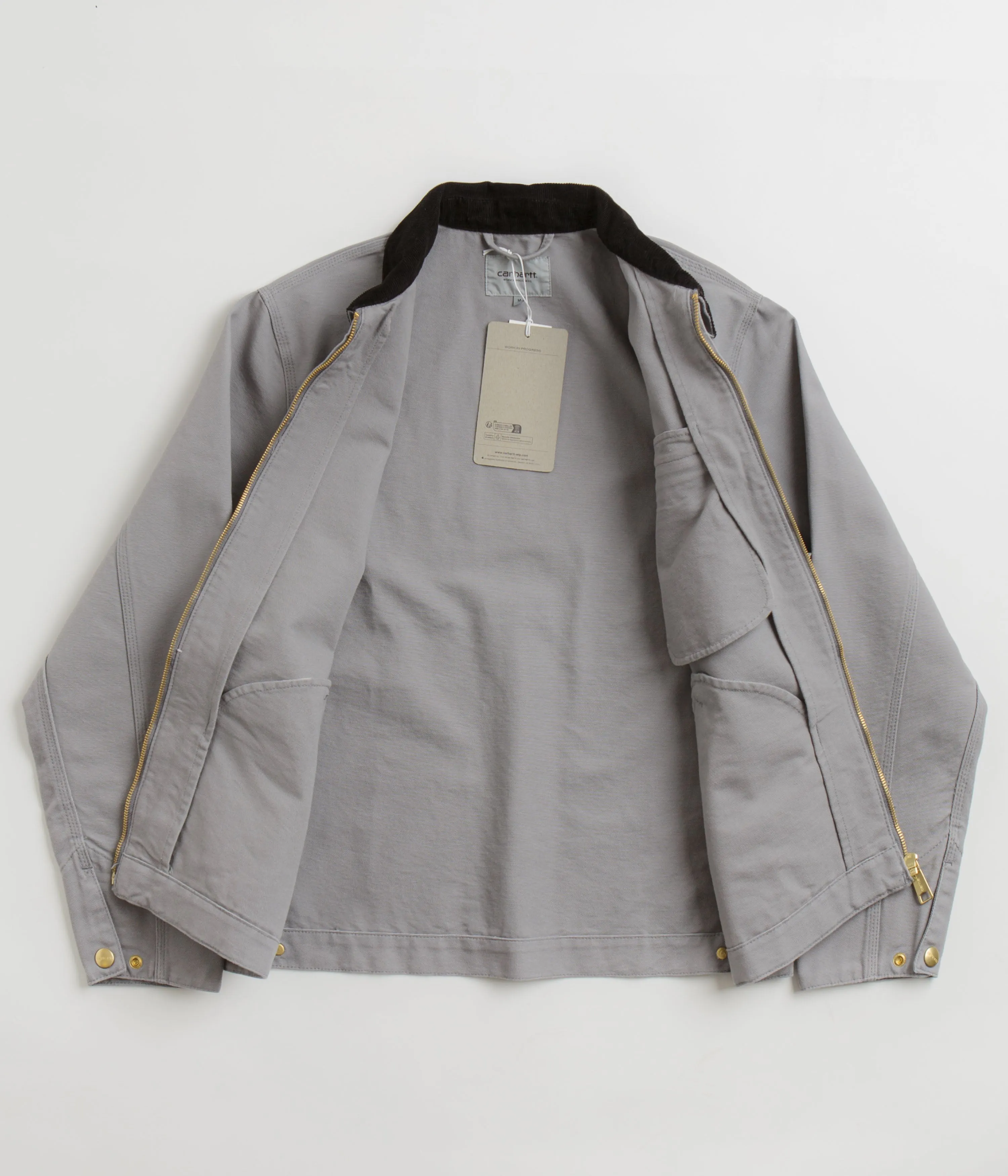 Carhartt Detroit Jacket - Yosemite / Black Rinsed