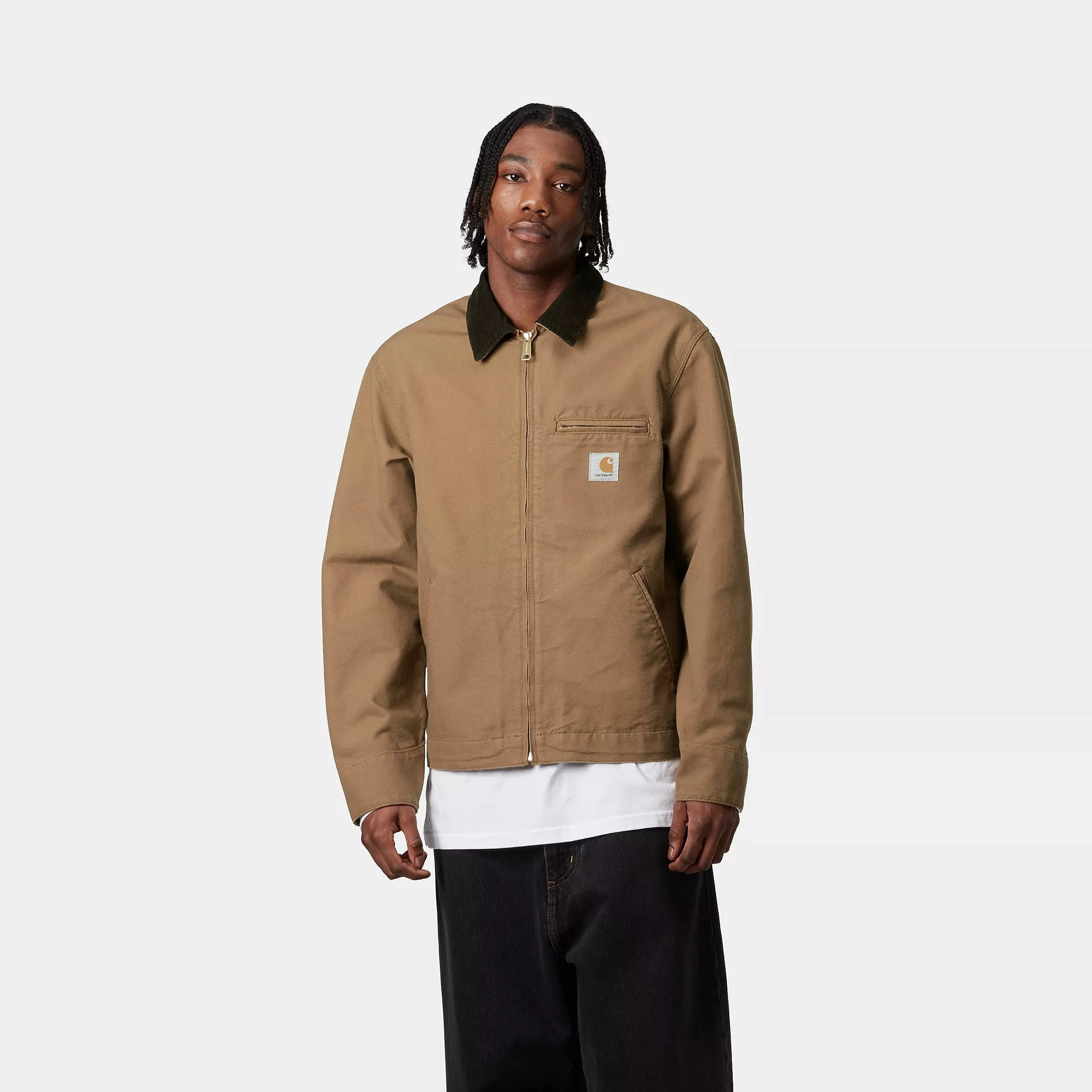 Carhartt WIP - Detroit Jacket (Hamilton Brown/Tobacco Rinsed)
