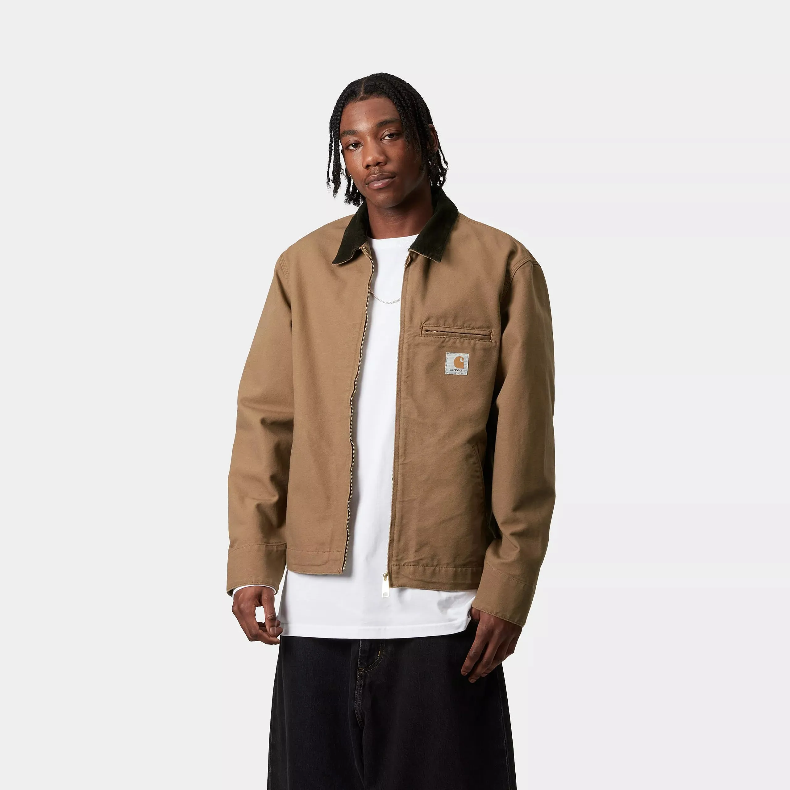 Carhartt WIP - Detroit Jacket (Hamilton Brown/Tobacco Rinsed)