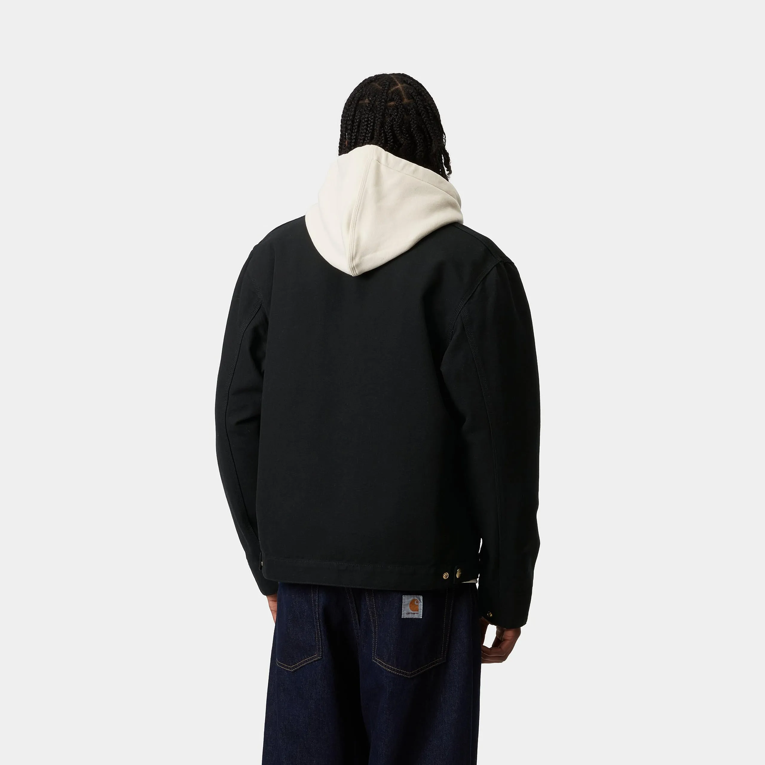 Carhartt WIP Mens Detroit Summer Jacket - Black Rinsed