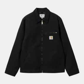 Carhartt WIP Mens Detroit Summer Jacket - Black Rinsed