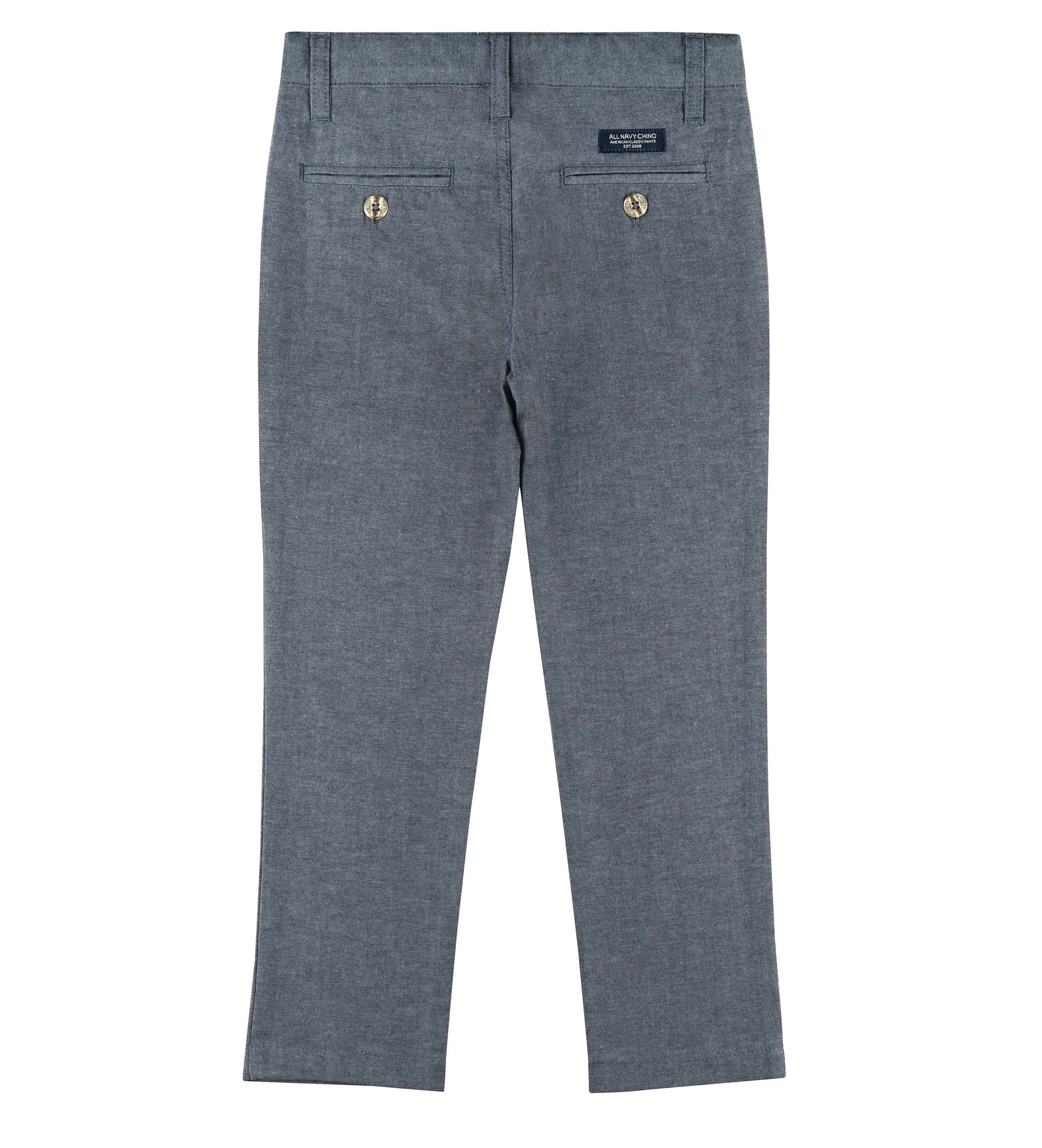 Chambray Slim Fit Pants