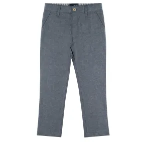 Chambray Slim Fit Pants