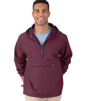 Charles River Unlined Pullover - Maroon