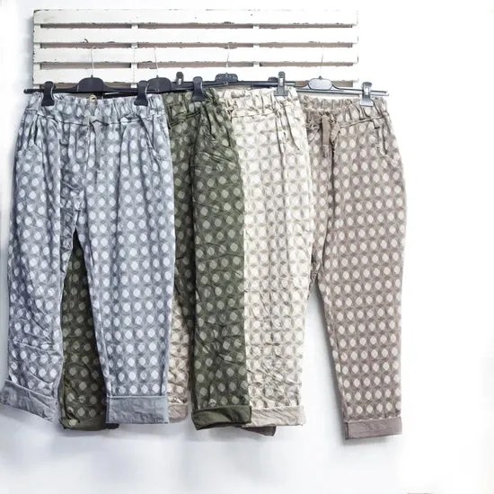 Cindy G 'G011 Pant' - Natural
