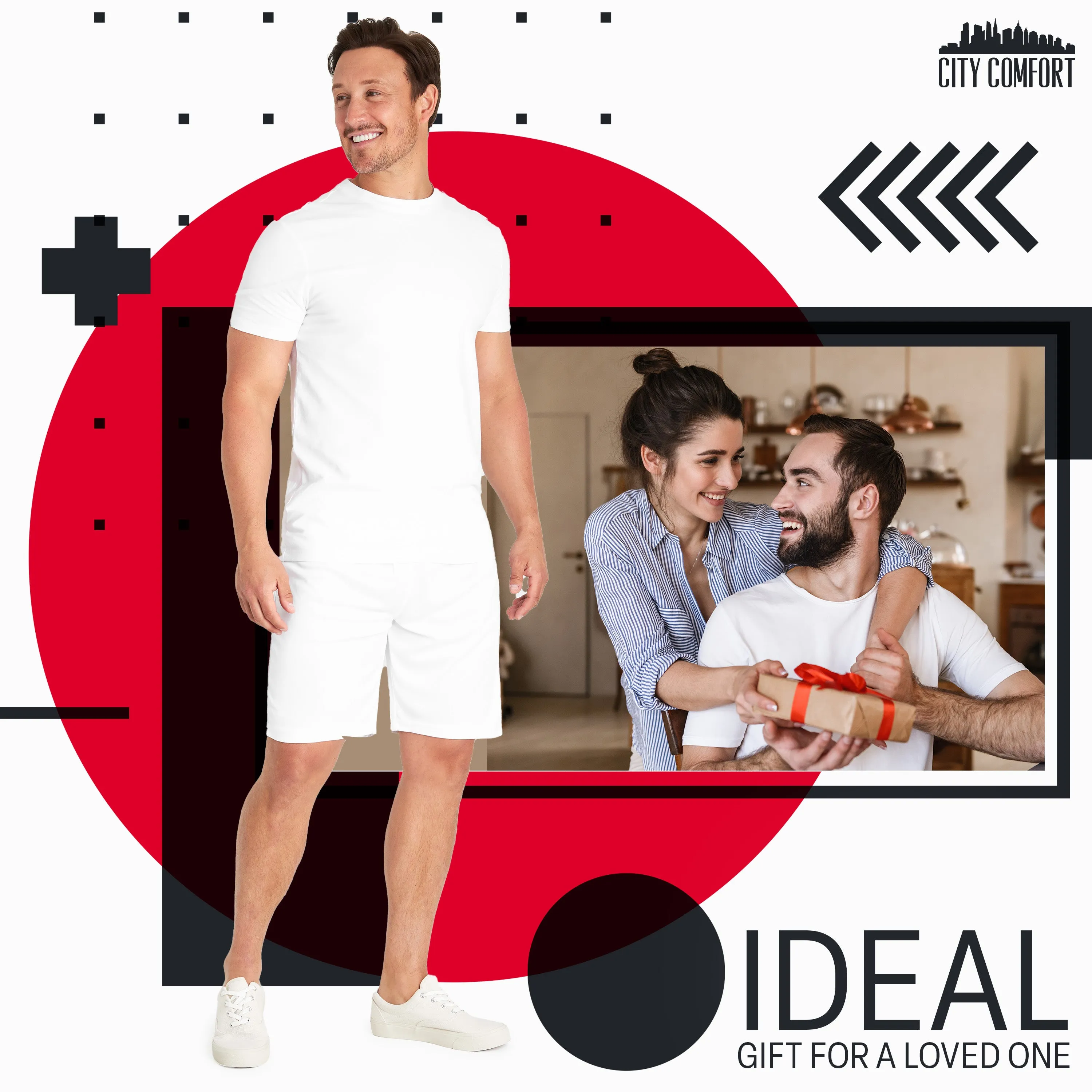 CityComfort Gym Shorts for Men, Quick Dry Running Shorts