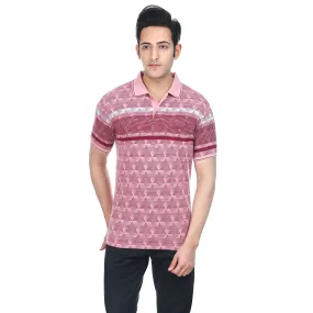 Coral Craze Pocket Polo T-shirt