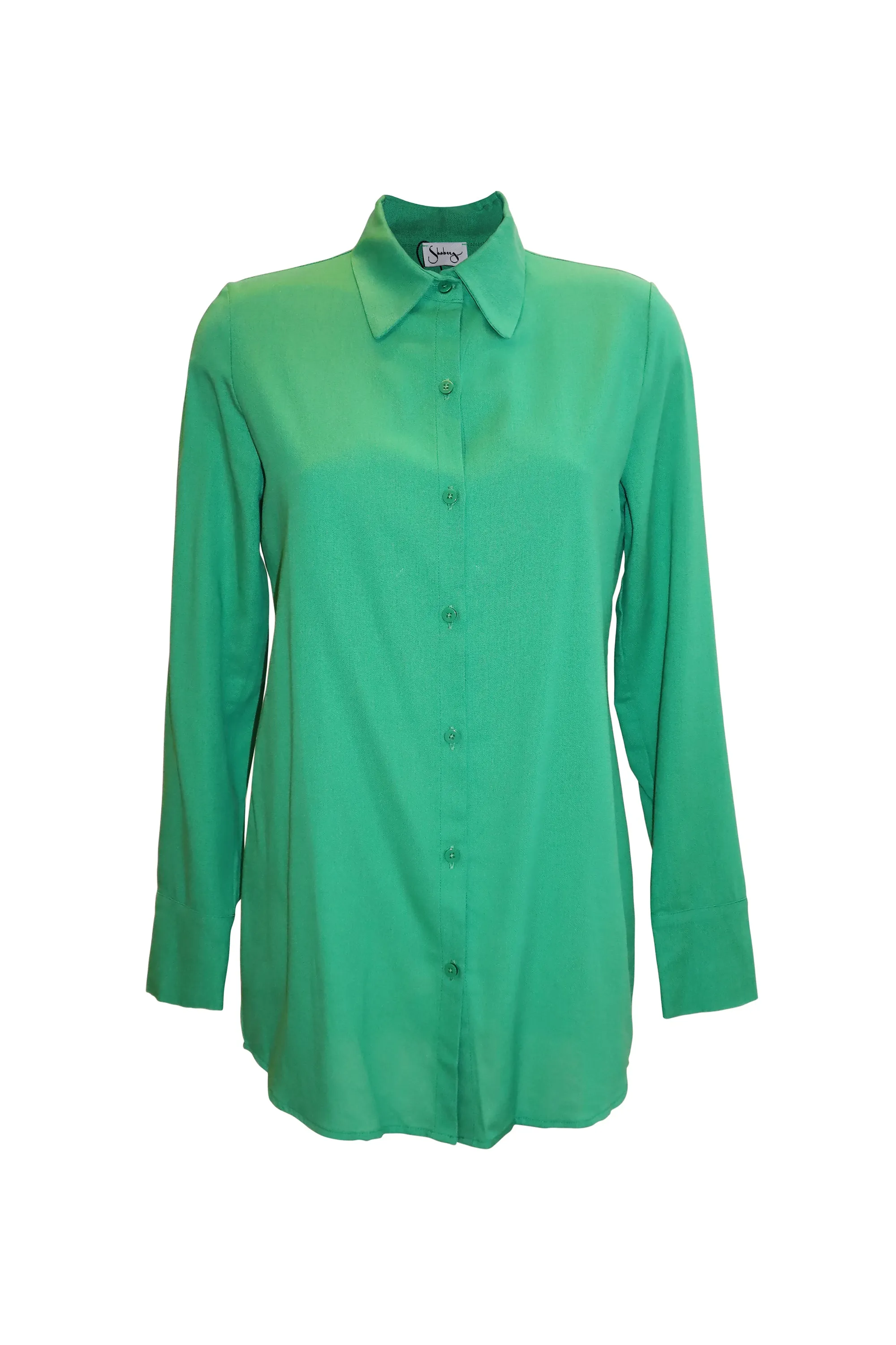 Cotton Green Shirt
