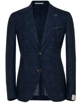 Dark Blue Melange Sportcoat