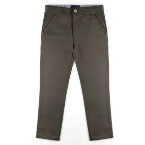 Dark Gray Slim Fit Pants