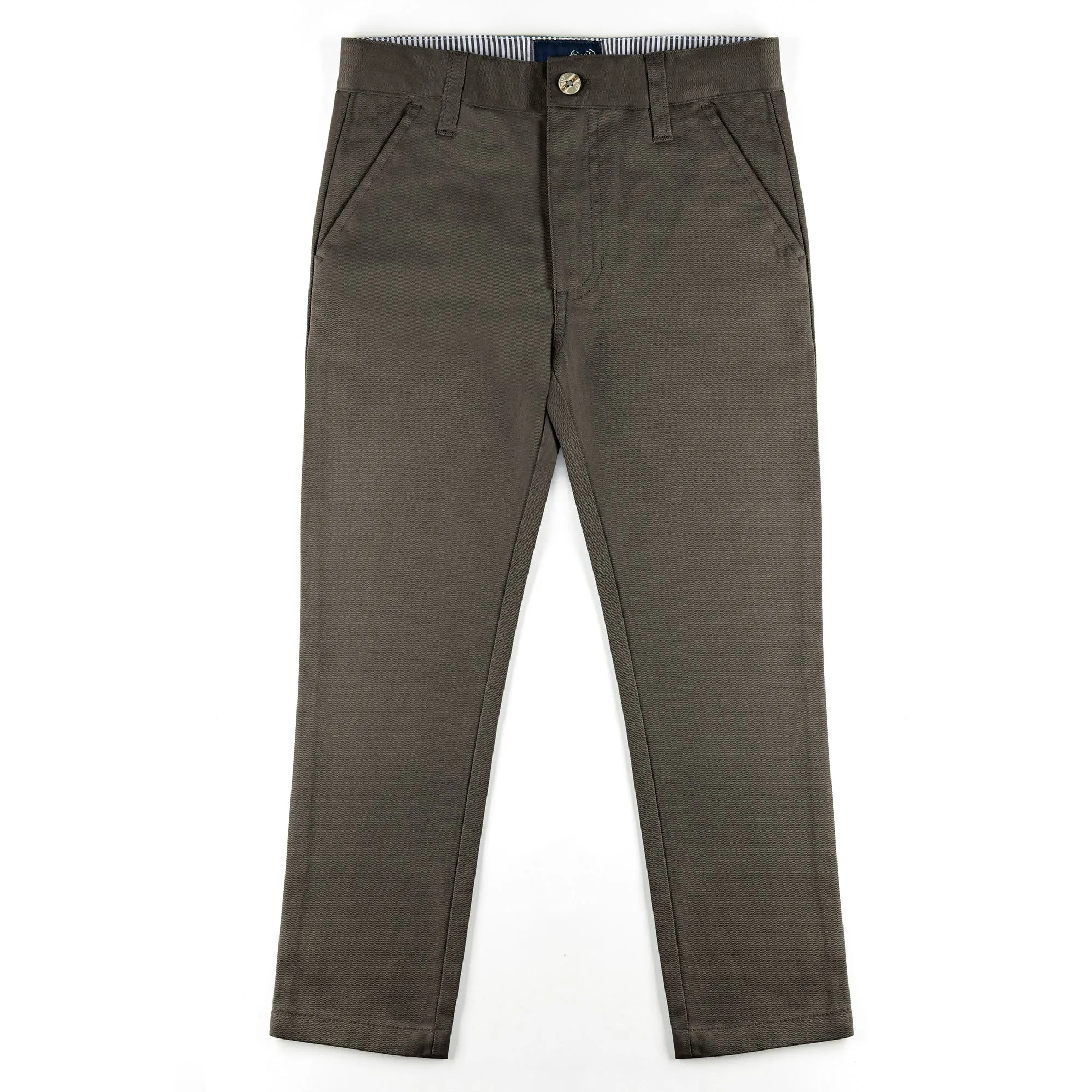 Dark Gray Slim Fit Pants