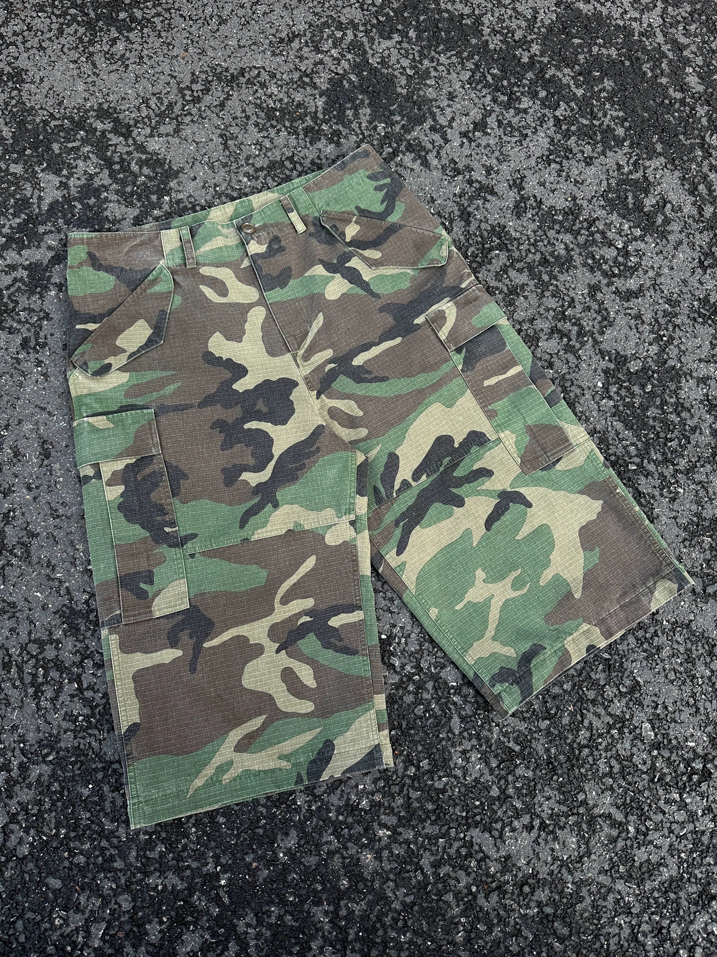 Detachable Camo Cargo Pants