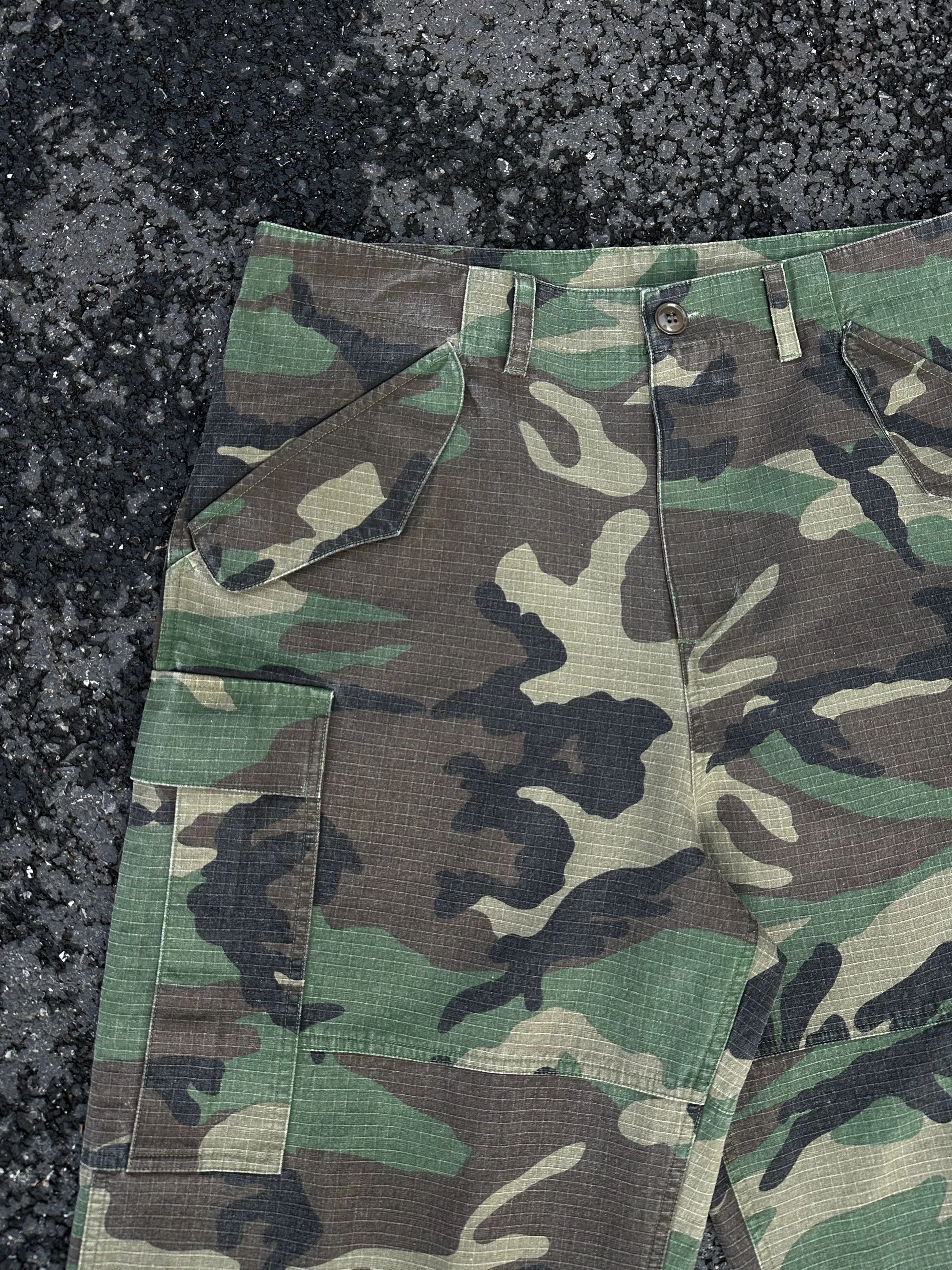 Detachable Camo Cargo Pants