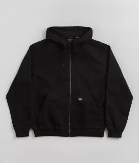 Dickies Duck Canvas Hooded Unlined Jacket - Black