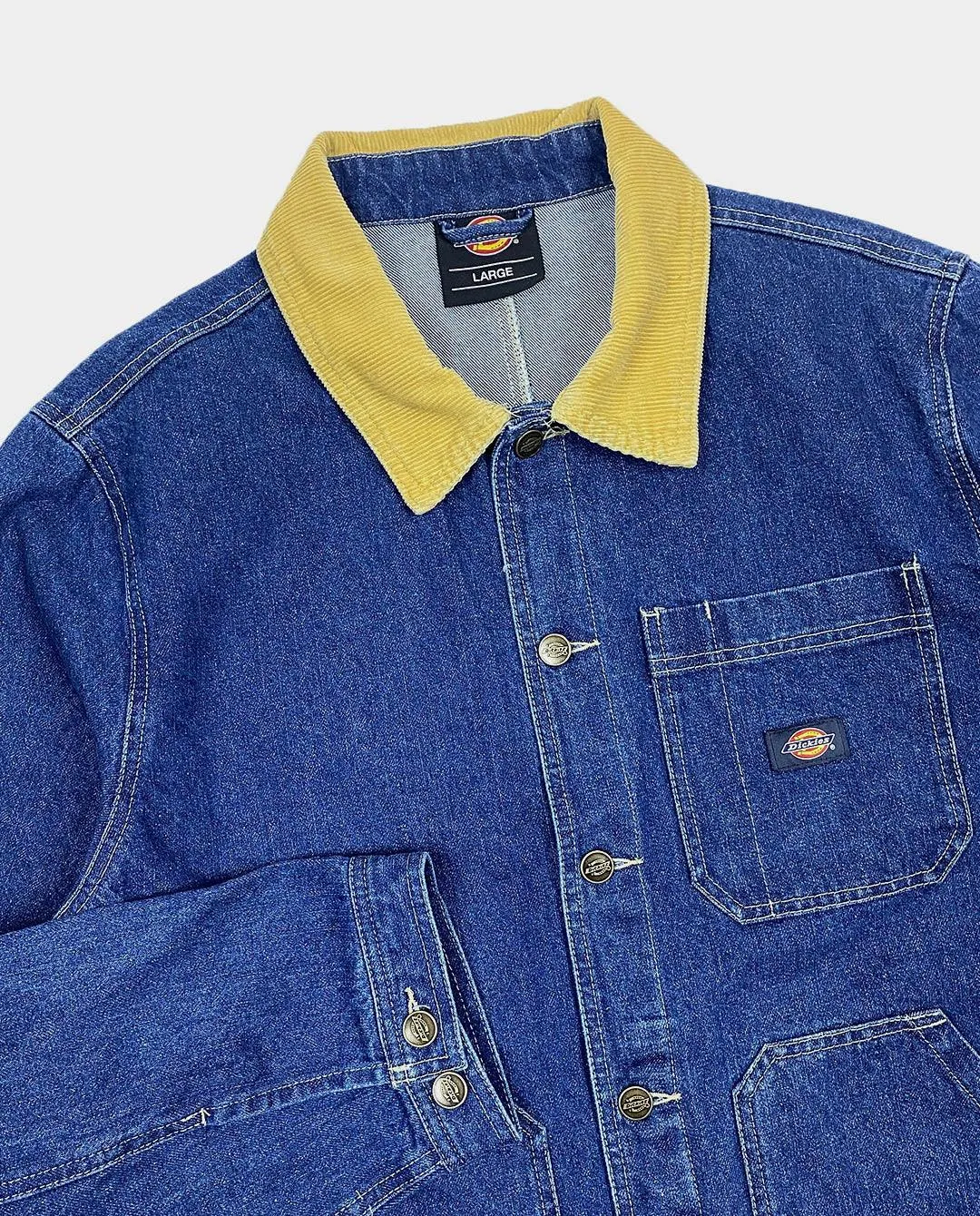 Dickies - Fair Oaks Denim Unlined Chore Jacket - Blue
