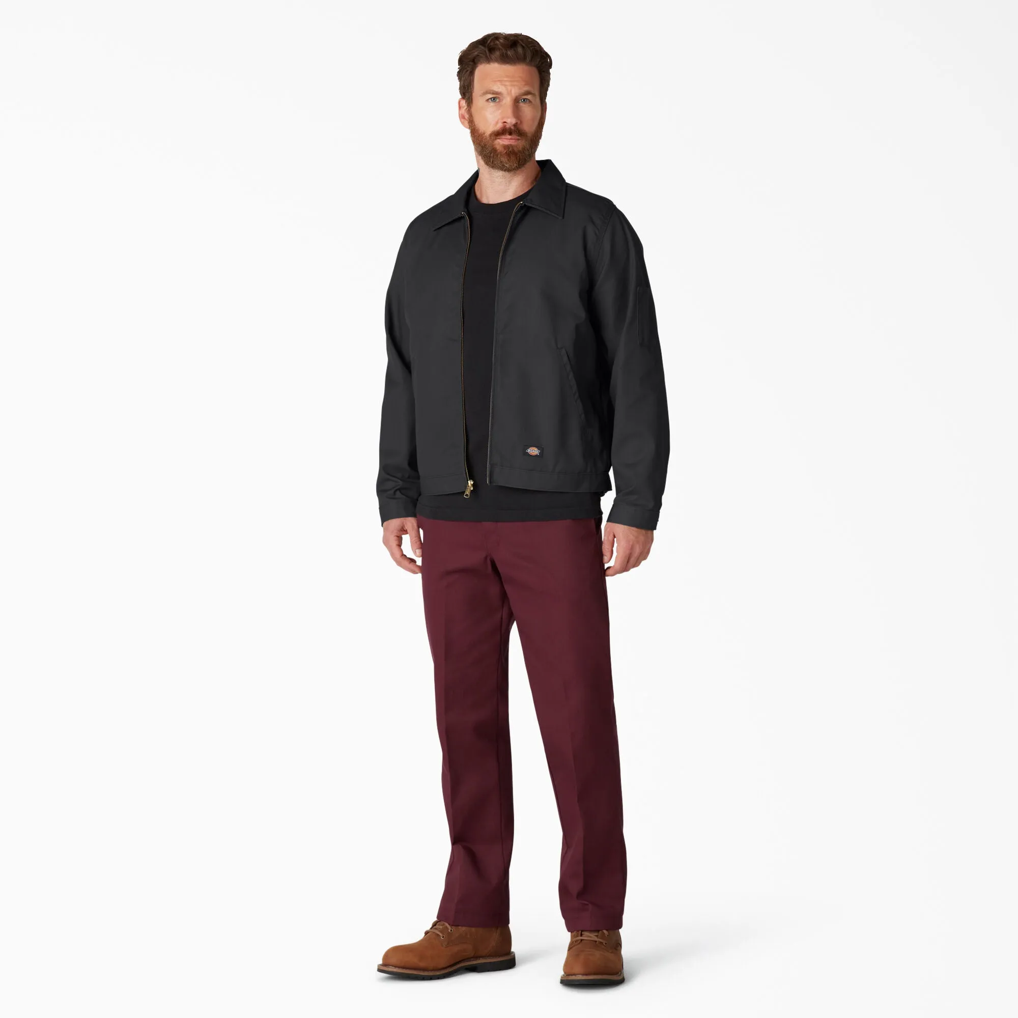 Dickies Men's Unlined Eisenhower Jacket Black JT75BK
