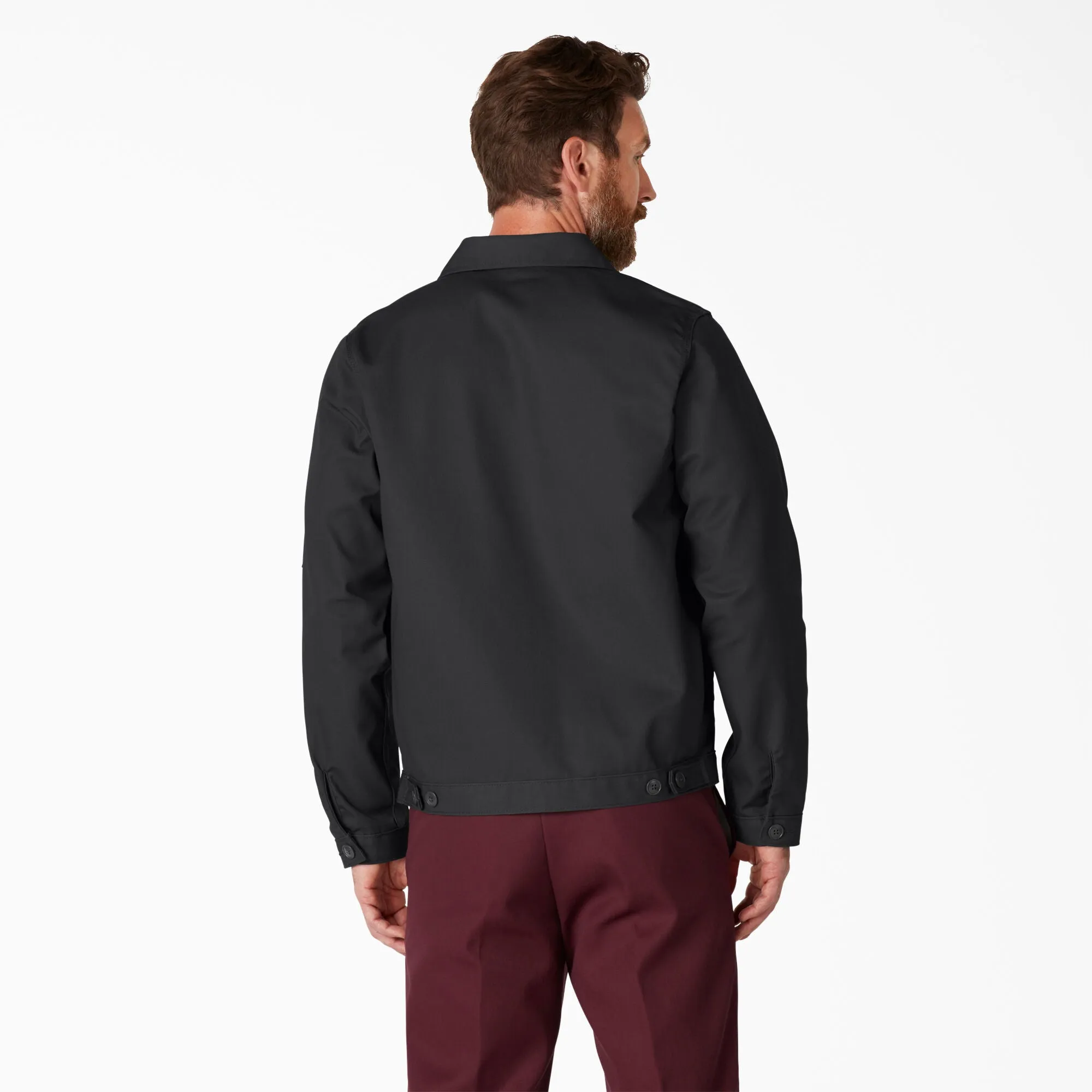 Dickies Men's Unlined Eisenhower Jacket Black JT75BK