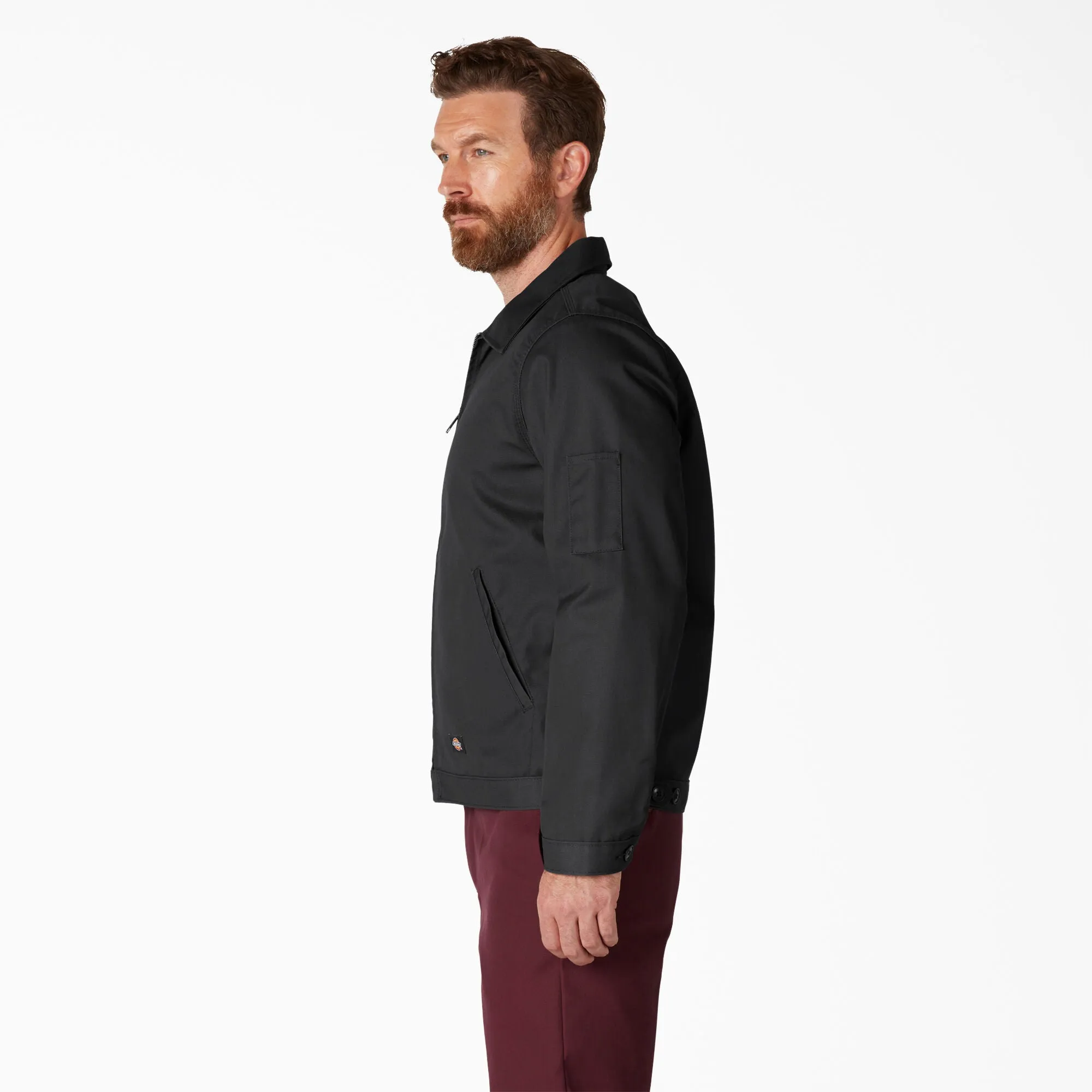 Dickies Men's Unlined Eisenhower Jacket Black JT75BK
