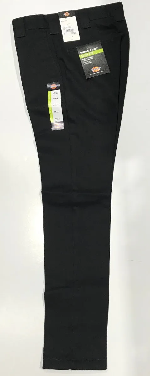 Dickies WE872 Black work pant Slim Fit 1