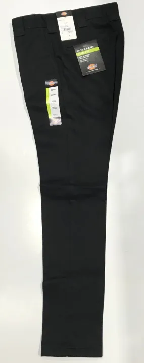 Dickies WE872 Black work pant Slim Fit 1