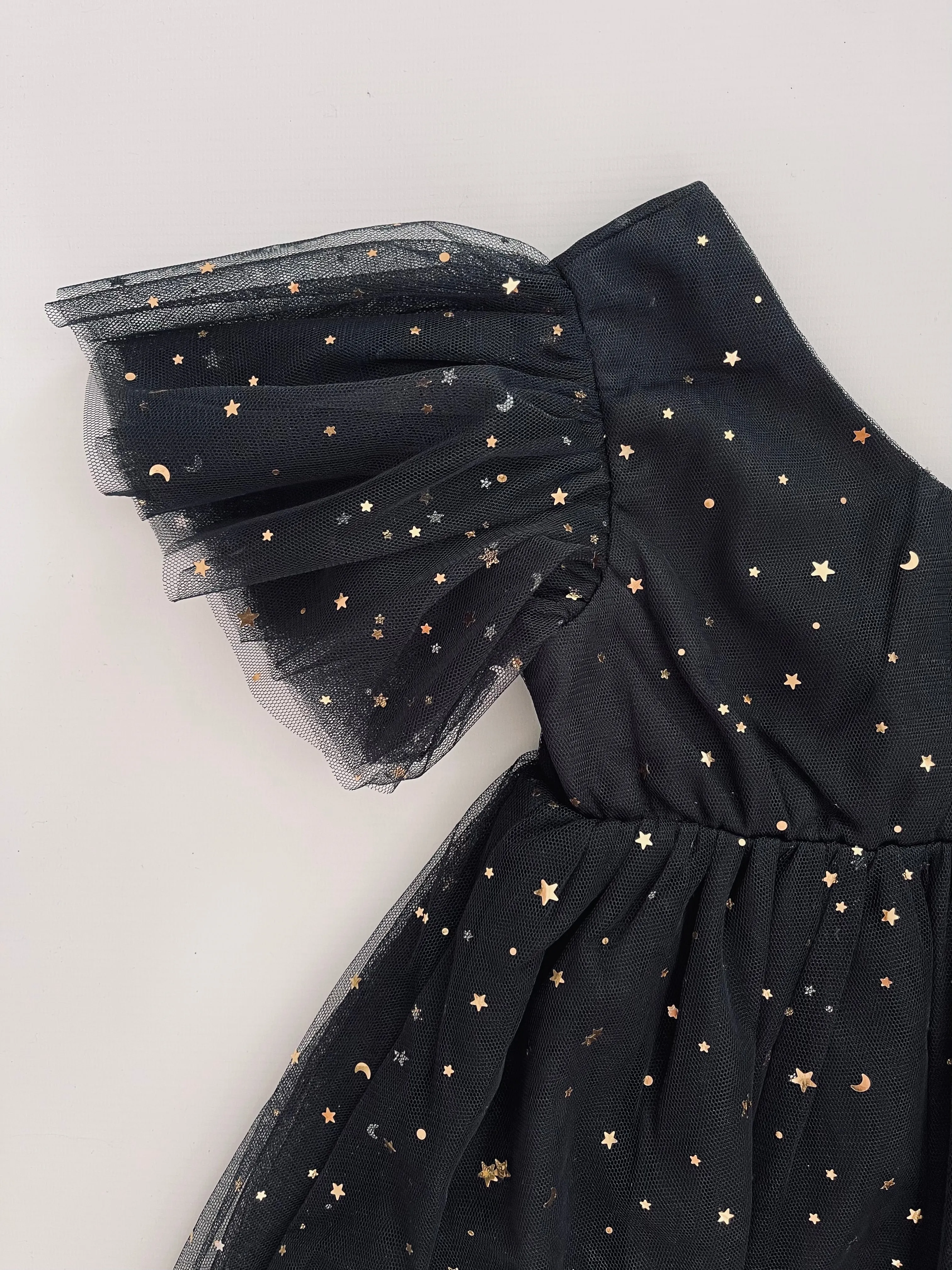 DOLLY ® STARS & MOON ⭐️ 🌙 TULLE PRINCESS DRESS black
