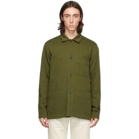 Drakes Khaki Chore Jacket