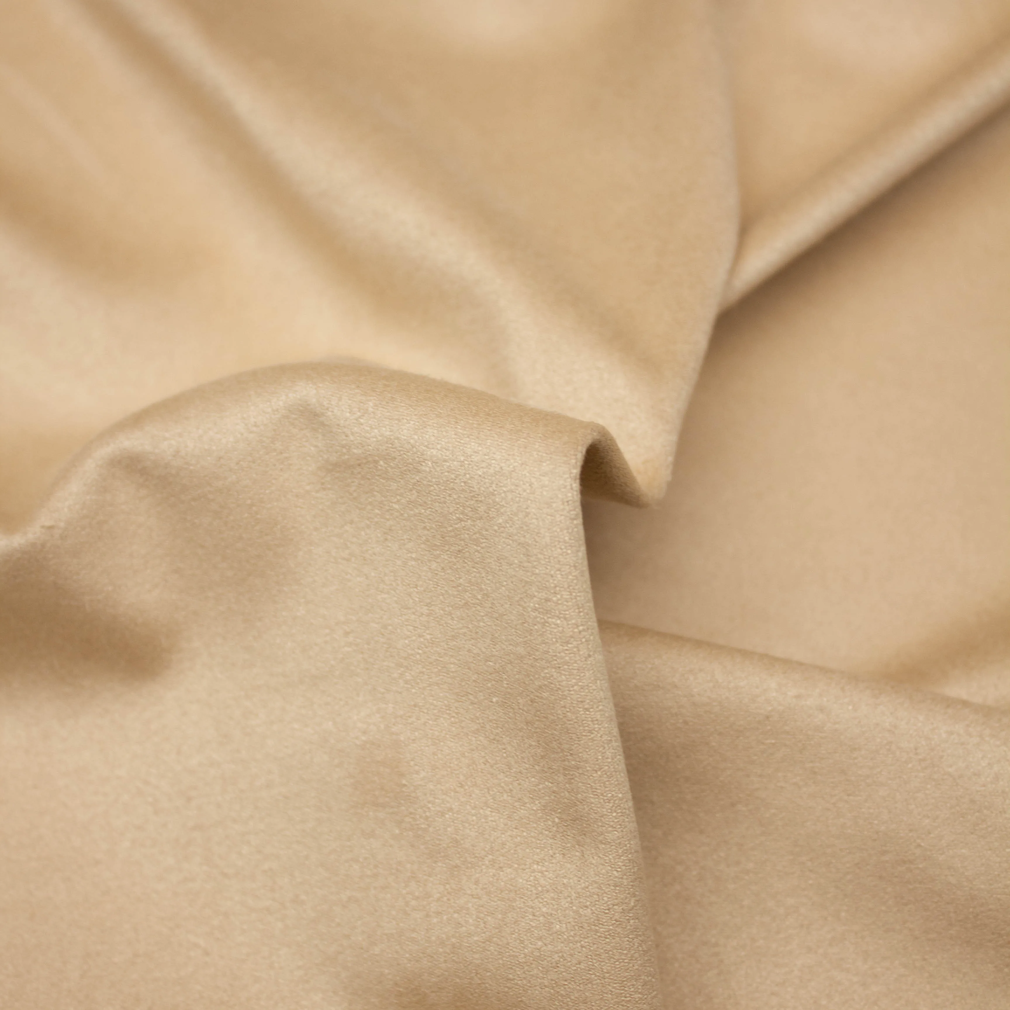 Ellin Beige Faux Suède