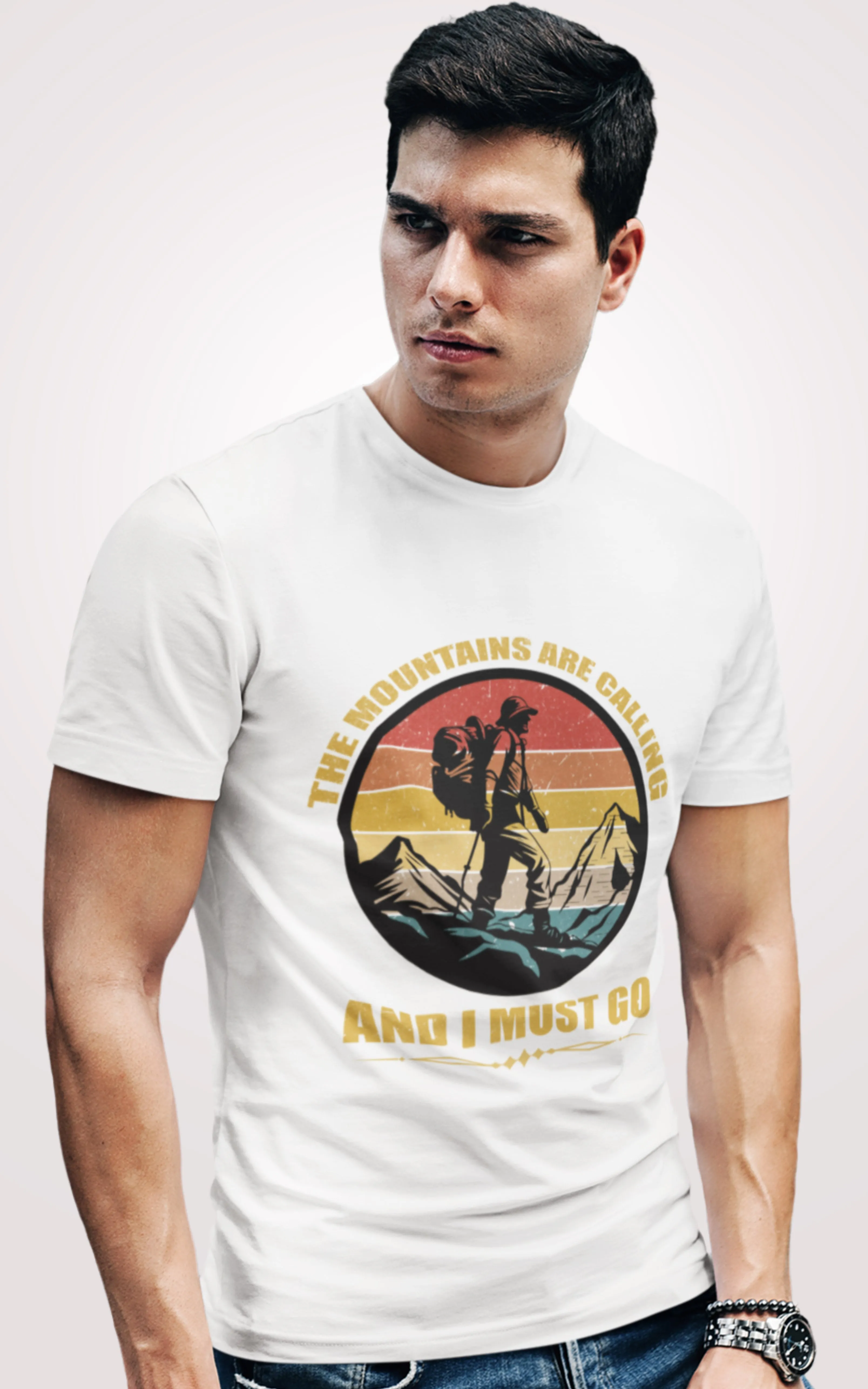 Hikings Half Sleeves T-shirts