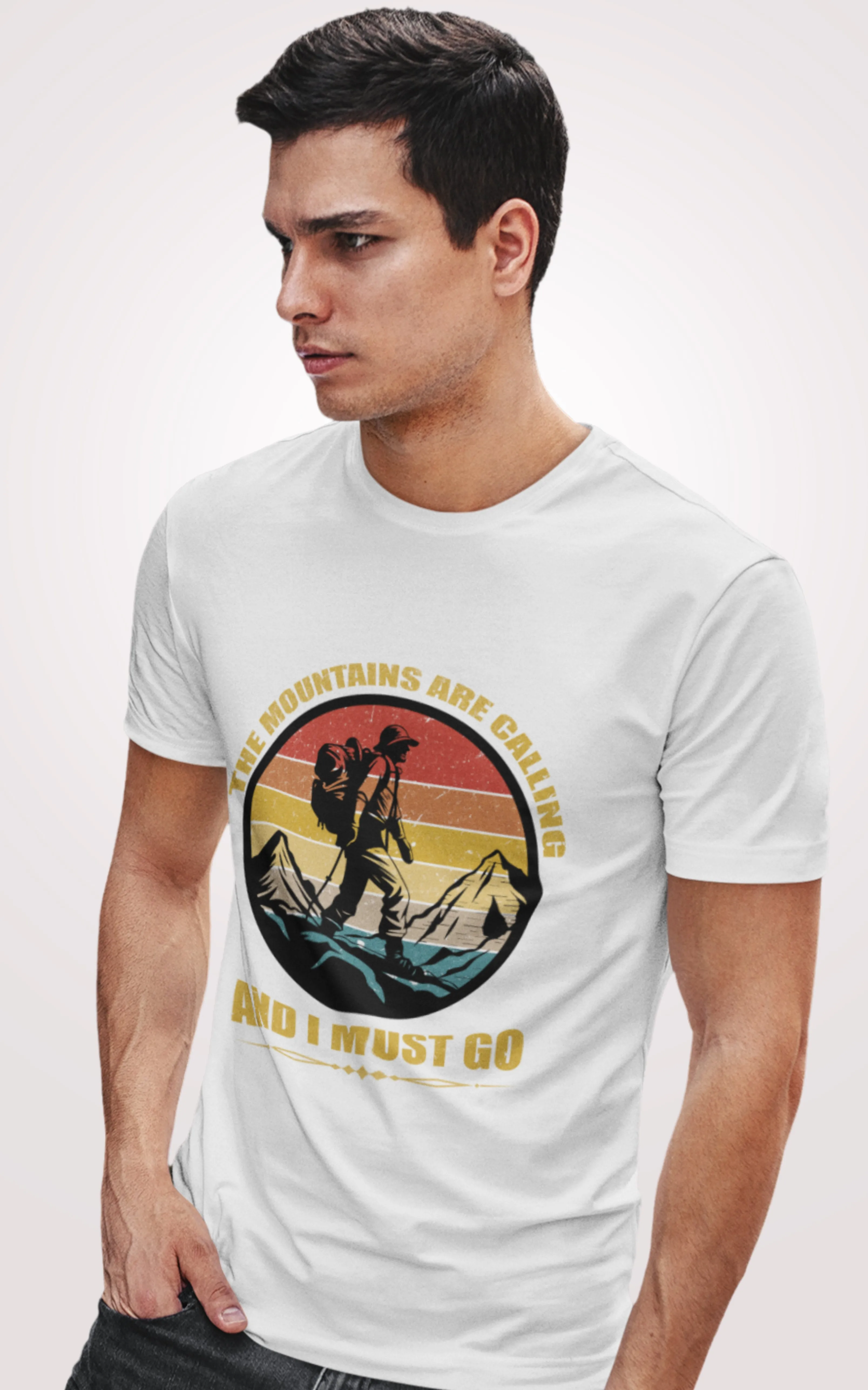 Hikings Half Sleeves T-shirts