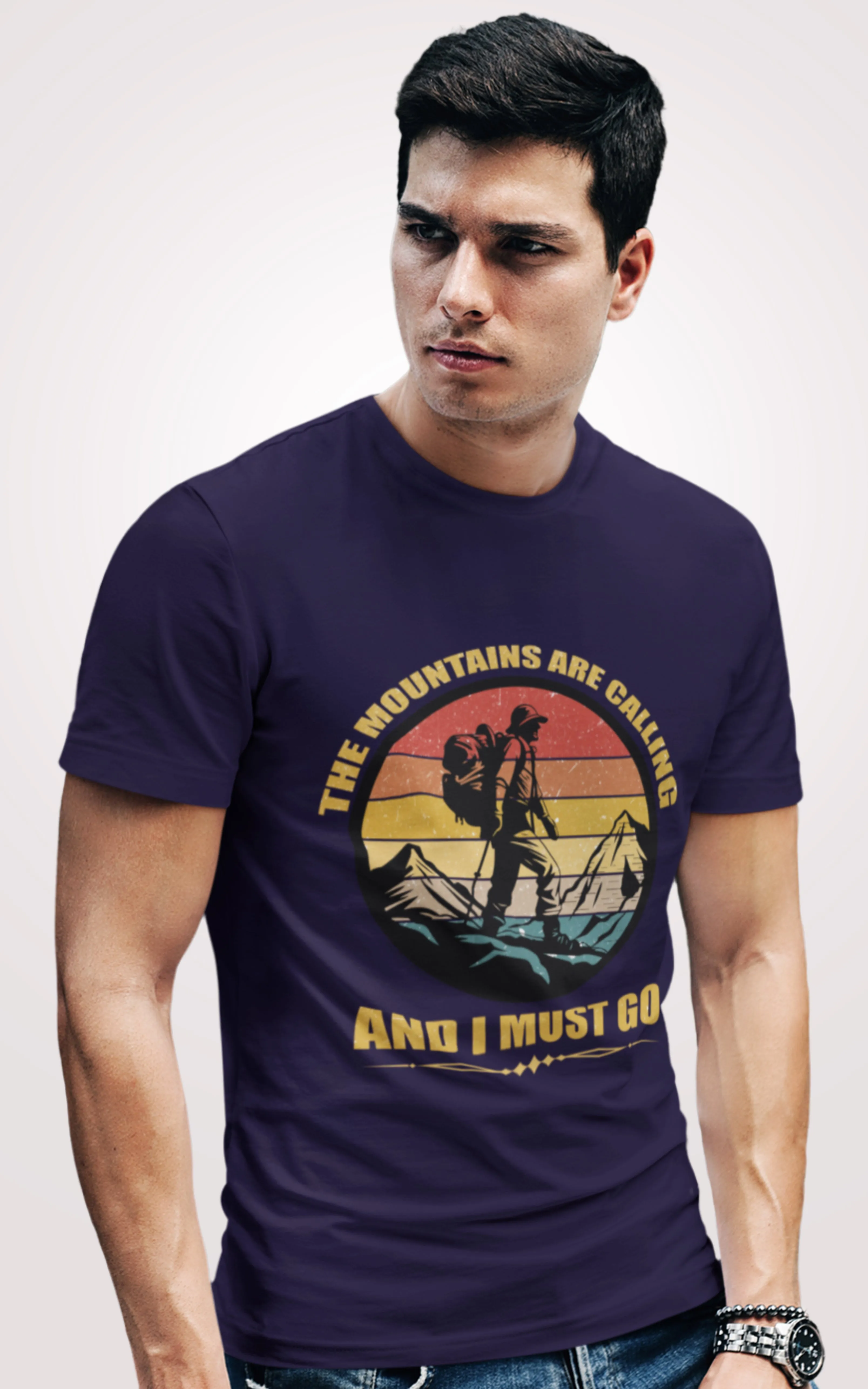 Hikings Half Sleeves T-shirts