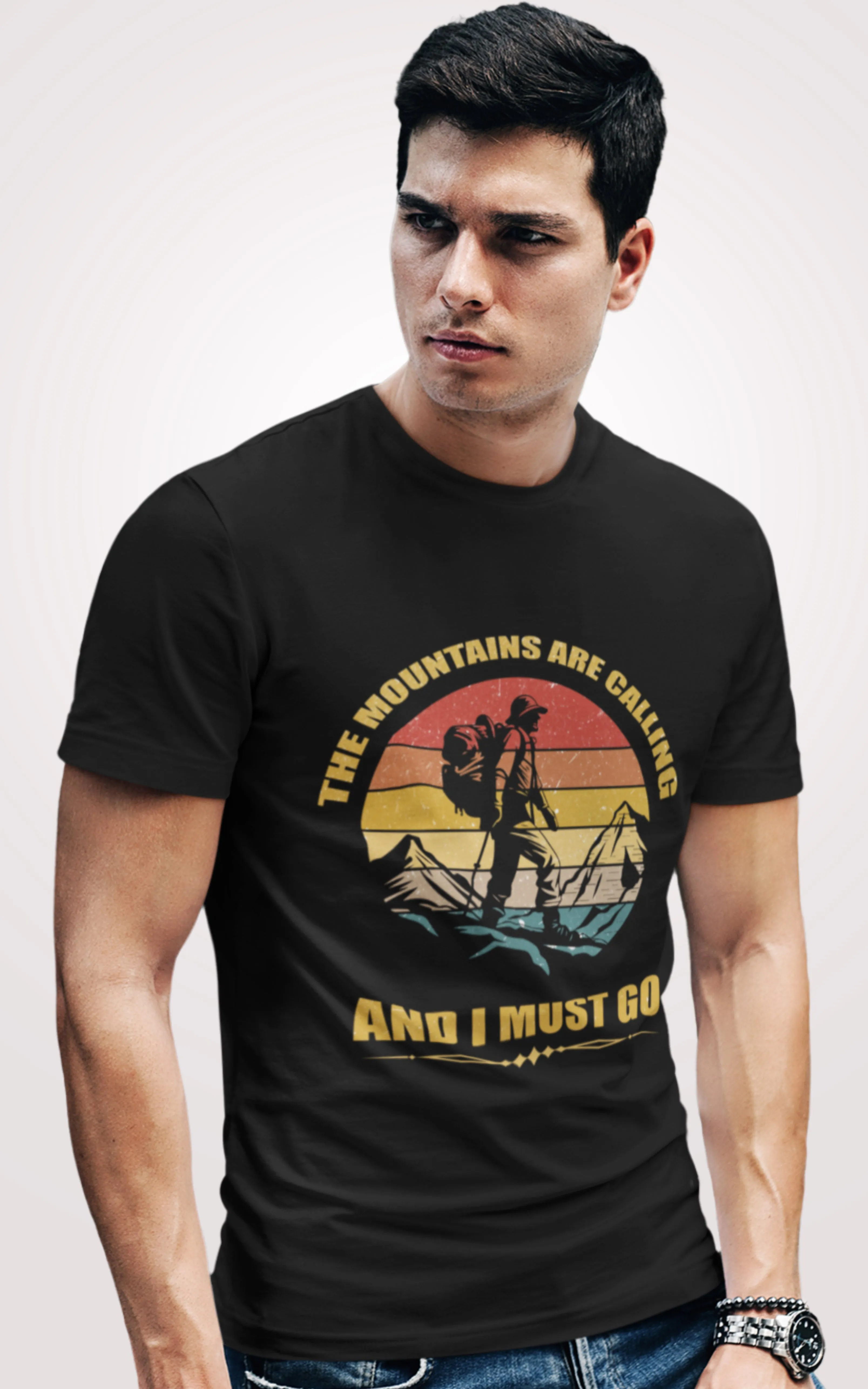 Hikings Half Sleeves T-shirts