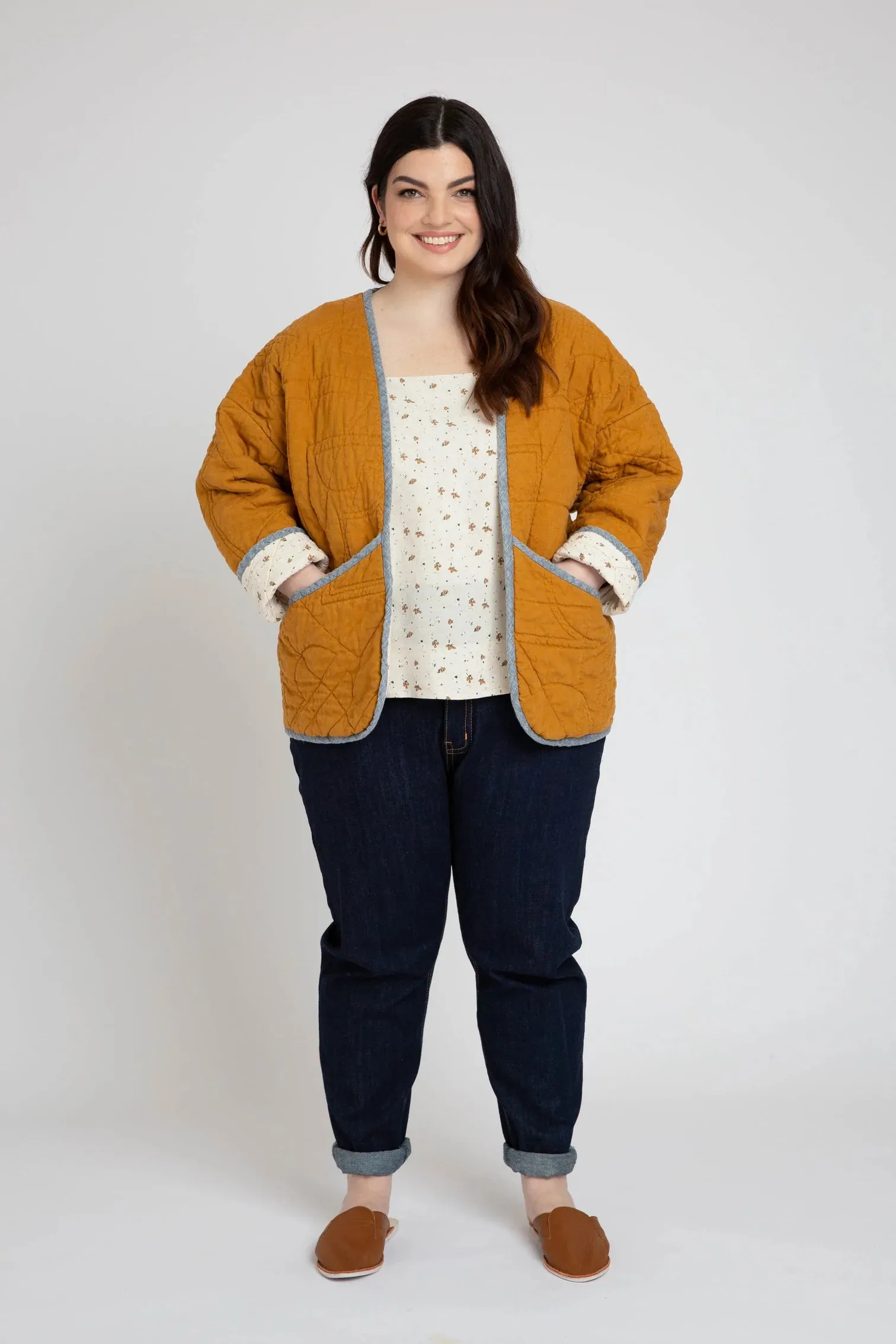 Hovea Jacket & Coat, Curve Range - Megan Nielsen