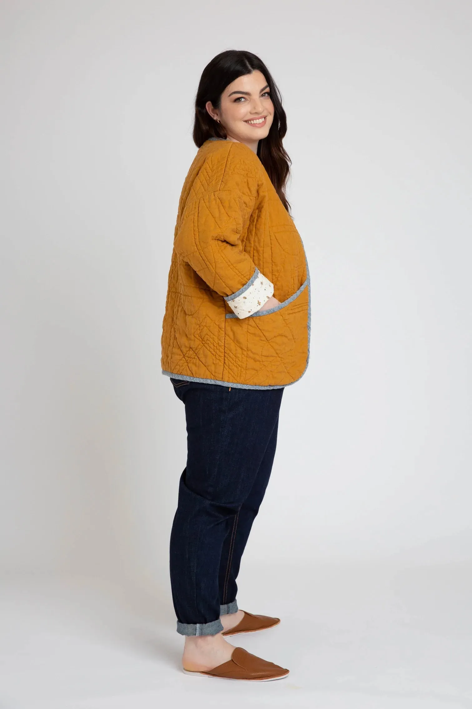Hovea Jacket & Coat, Curve Range - Megan Nielsen