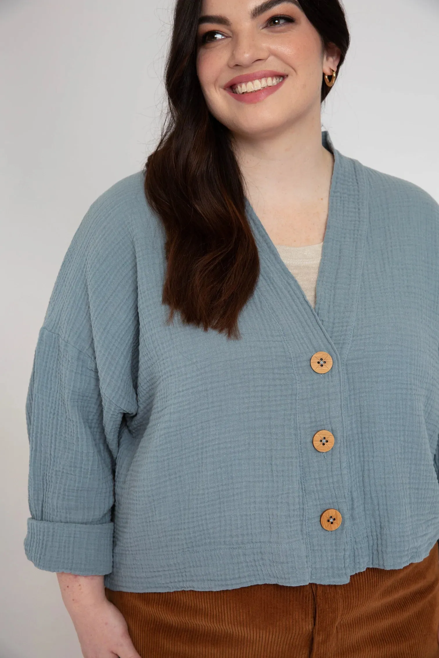 Hovea Jacket & Coat, Curve Range - Megan Nielsen