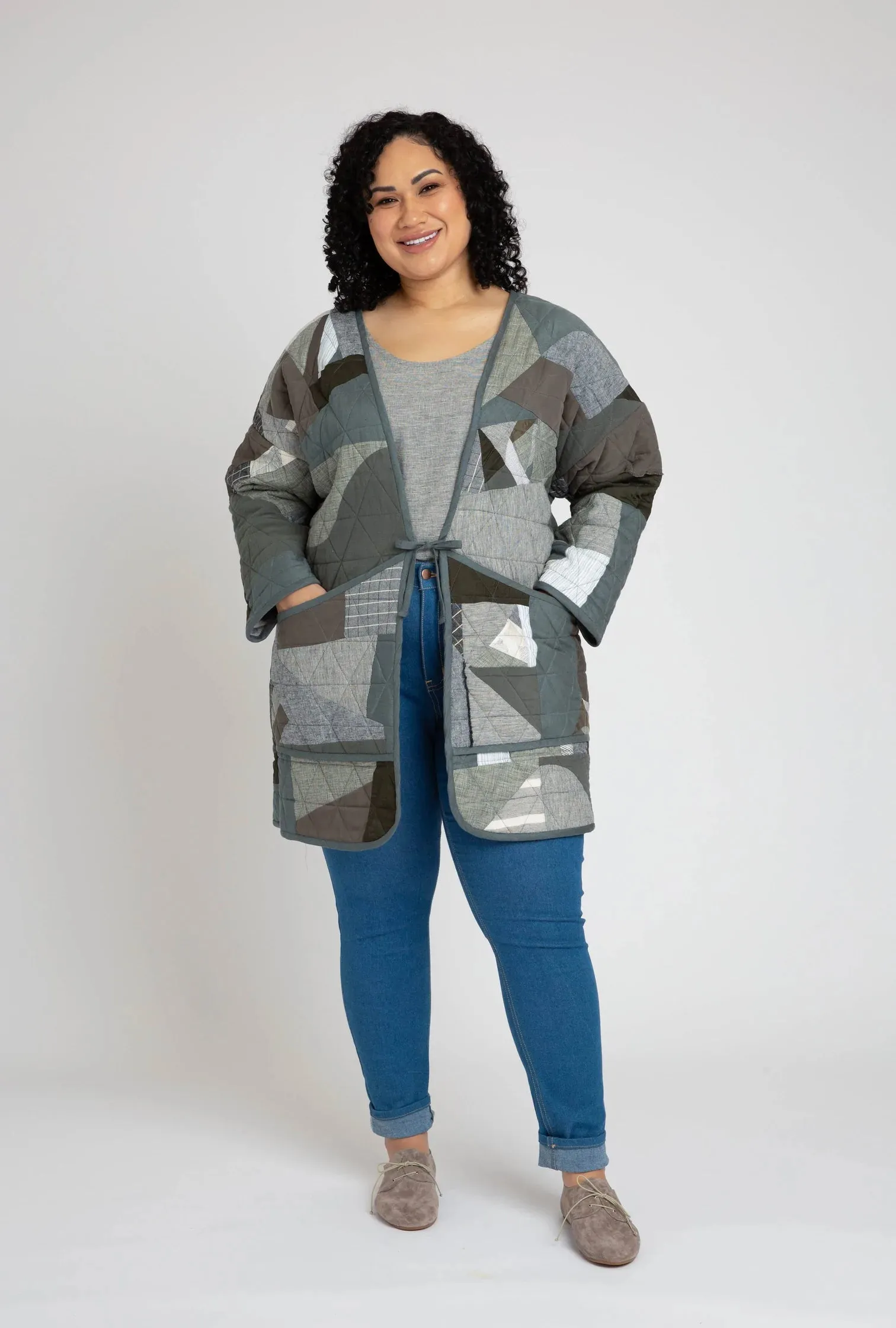 Hovea Jacket & Coat, Curve Range - Megan Nielsen